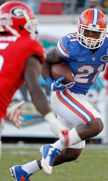 Kelvin Taylor, Florida's ground game could prove crucial against Georgia